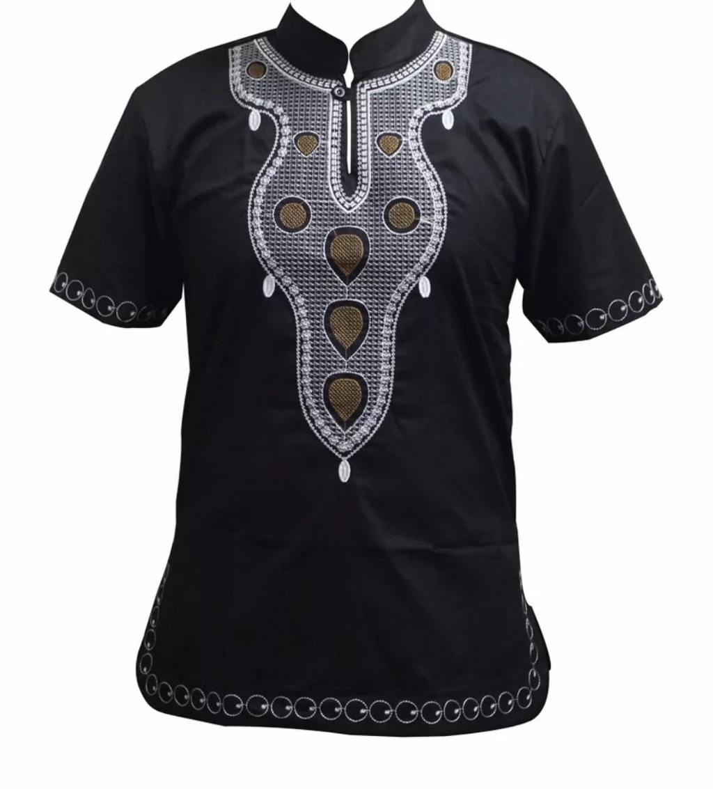 Embroidered african shirts hotsell